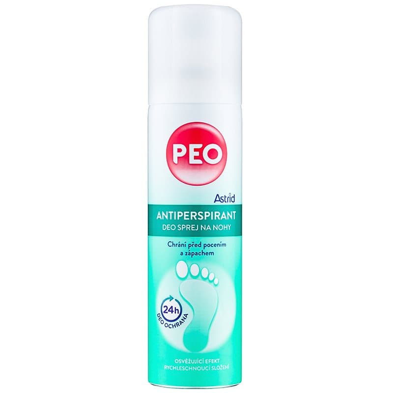 Peo antyperspirant do nóg
