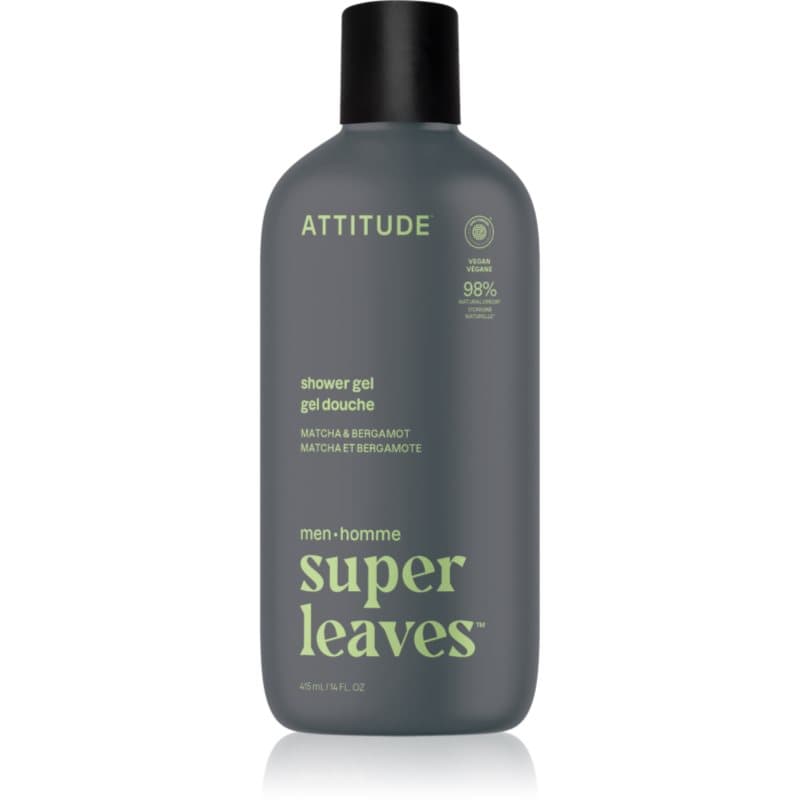 Super Leaves Men Shower Gel żel pod prysznic dla mężczyzn Matcha & Bergamot