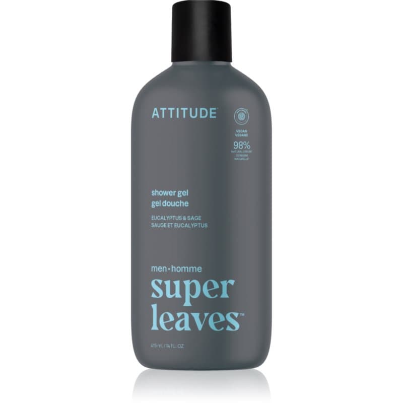 Super Leaves Men Shower Gel żel pod prysznic dla mężczyzn Eucalyptus & Sage