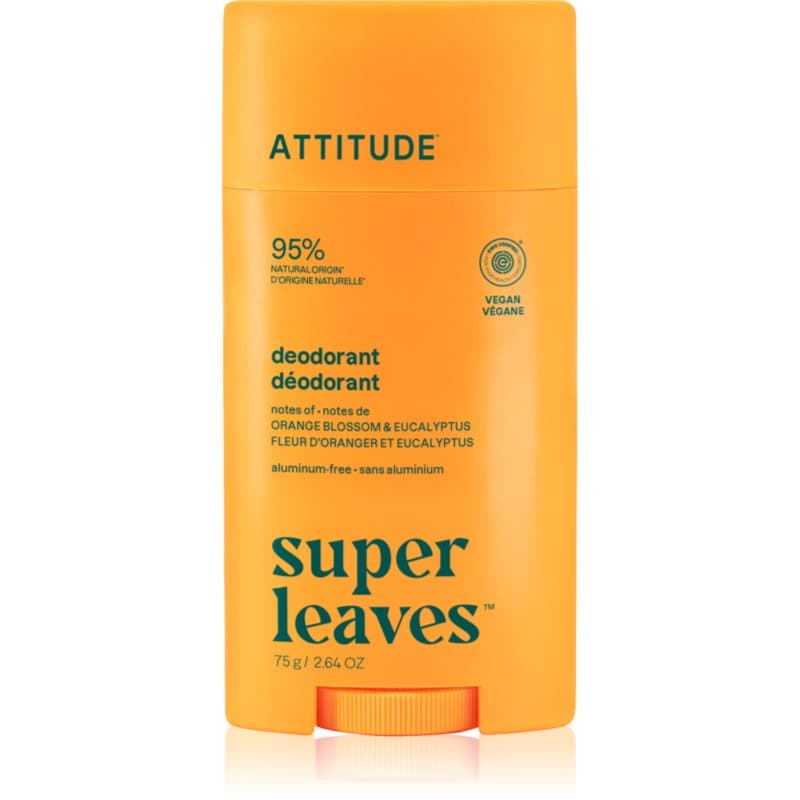 Super Leaves Natural Deodorant dezodorant Orange Blossom & Eucalyptus