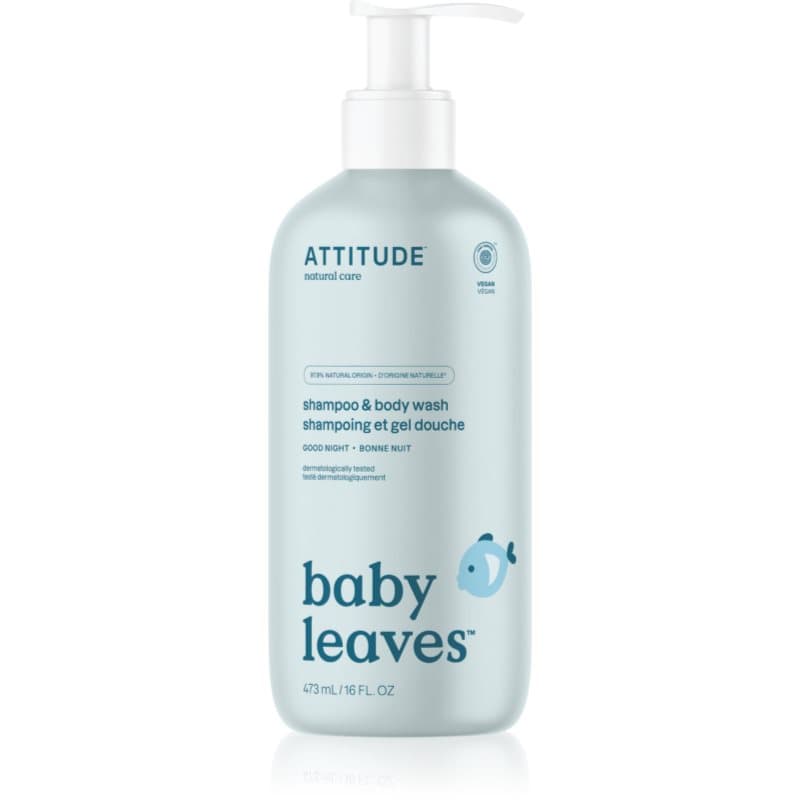 Baby Leaves Shampoo & Body wash szampon i żel pod prysznic dla dzieci Good Night