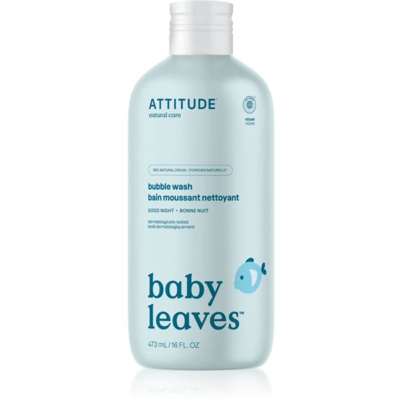 Baby Leaves Bubble Wash piana do kąpieli dla dzieci od urodzenia