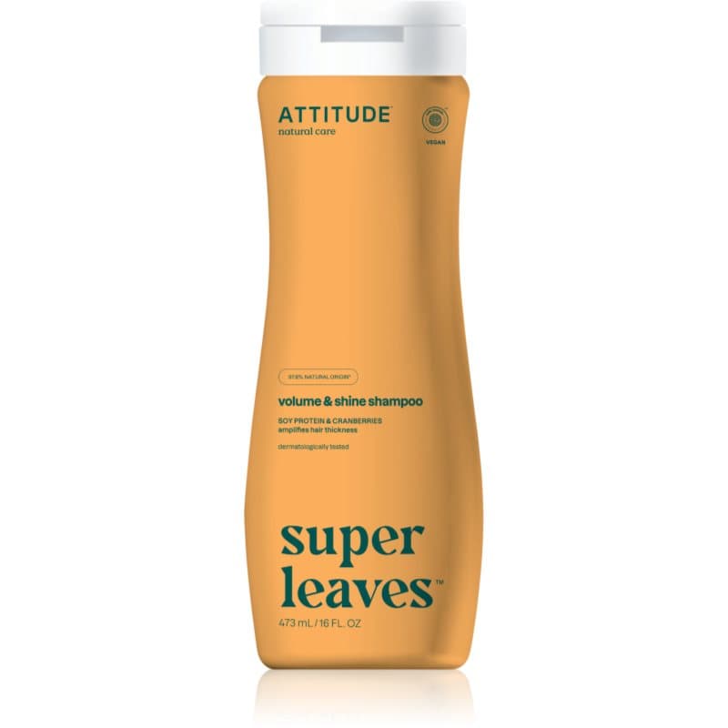 Super Leaves Volume & Shine szampon naturalny z efektem detoksykującym