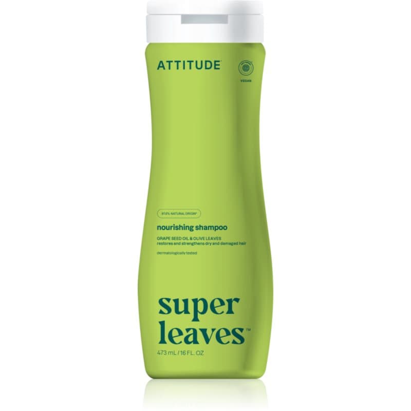 Super Leaves Nourishing & Strengthening szampon naturalny z efektem detoksykującym