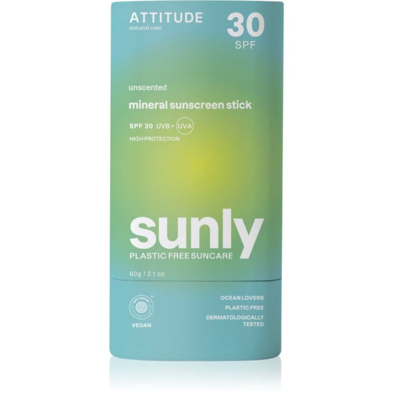 Sunly Unscented krem mineralny do opalania w sztyfcie SPF 30