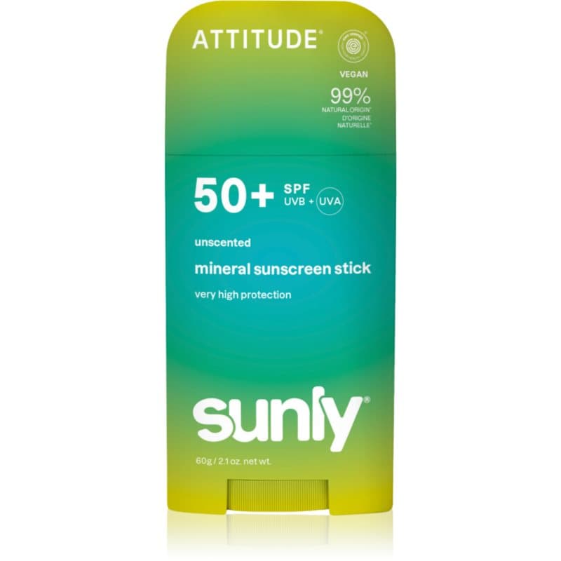 Sunly Mineral Sunscreen Stick SPF 50+ mineralny krem ochronny do twarzy i ciała w sztyfcie bezzapachowy
