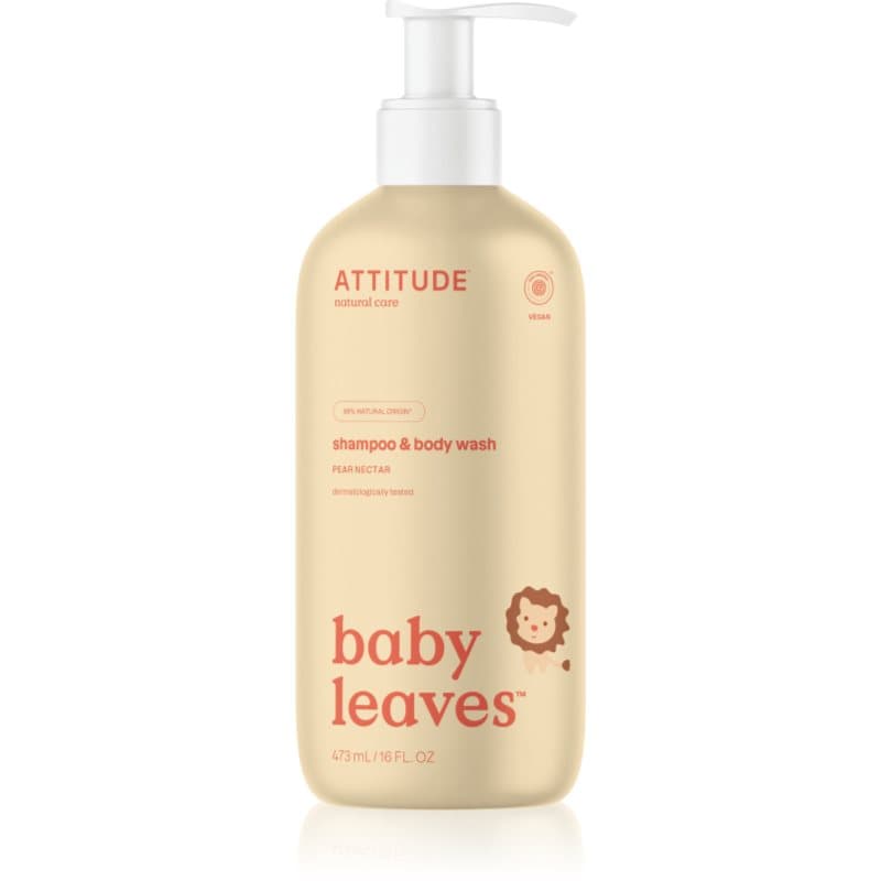 Baby Leaves Pear Nectar żel pod prysznic i szampon 2w1 dla dzieci