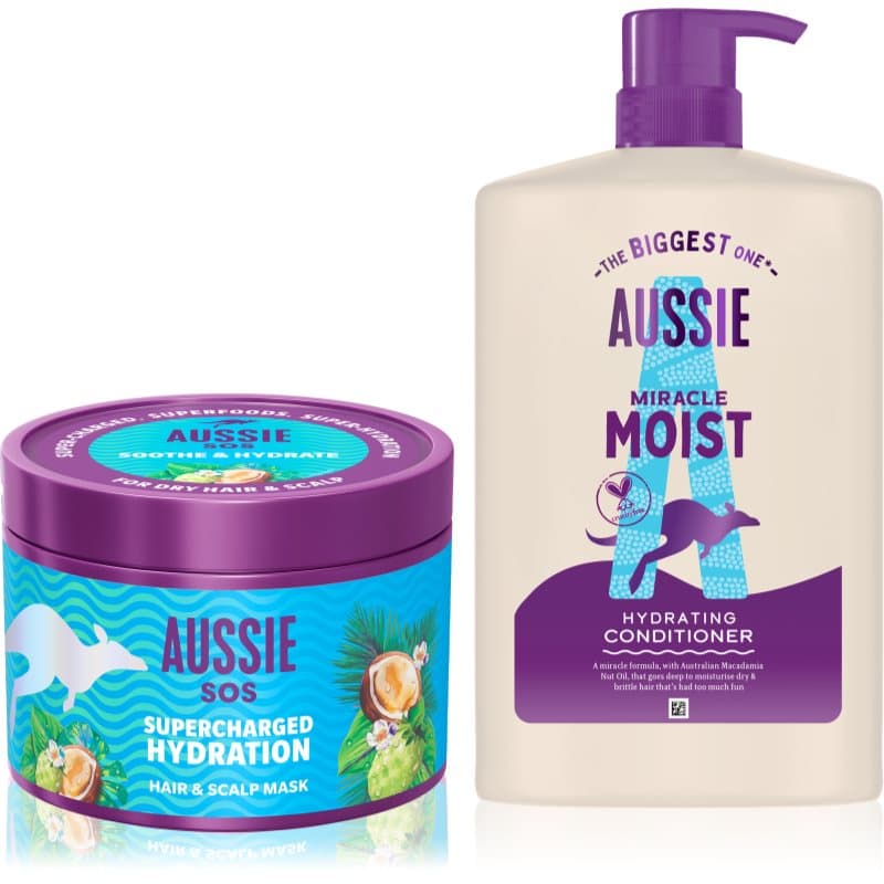 SOS & Miracle Moist zestaw do włosów suchych i zniszczonych