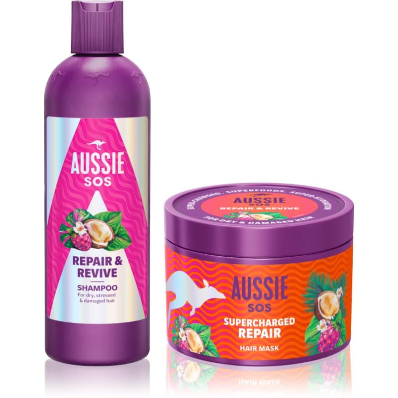 SOS Repair, Revive & Repeat zestaw upominkowy szampon do zmęczonych włosów i skóry głowy
