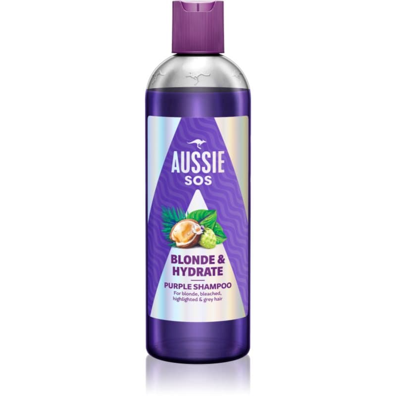 SOS Blonde & Hydrate fioletowy szampon tonujący do włosów blond