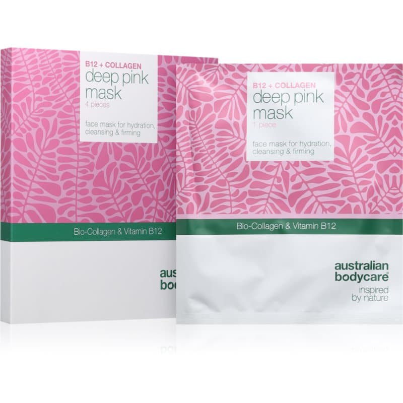 B12 + Collagen zestaw maseczek płóciennych