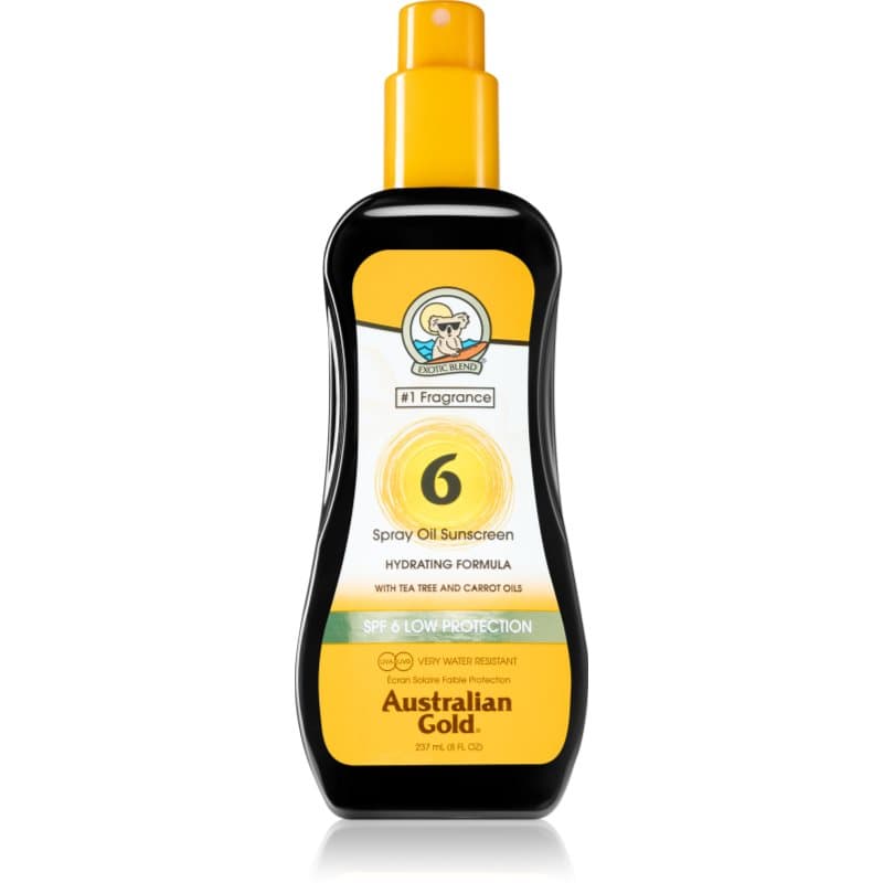 Spray Oil Sunscreen olejek do ciała w sprayu z ochroną przeciwsłoneczną SPF 6