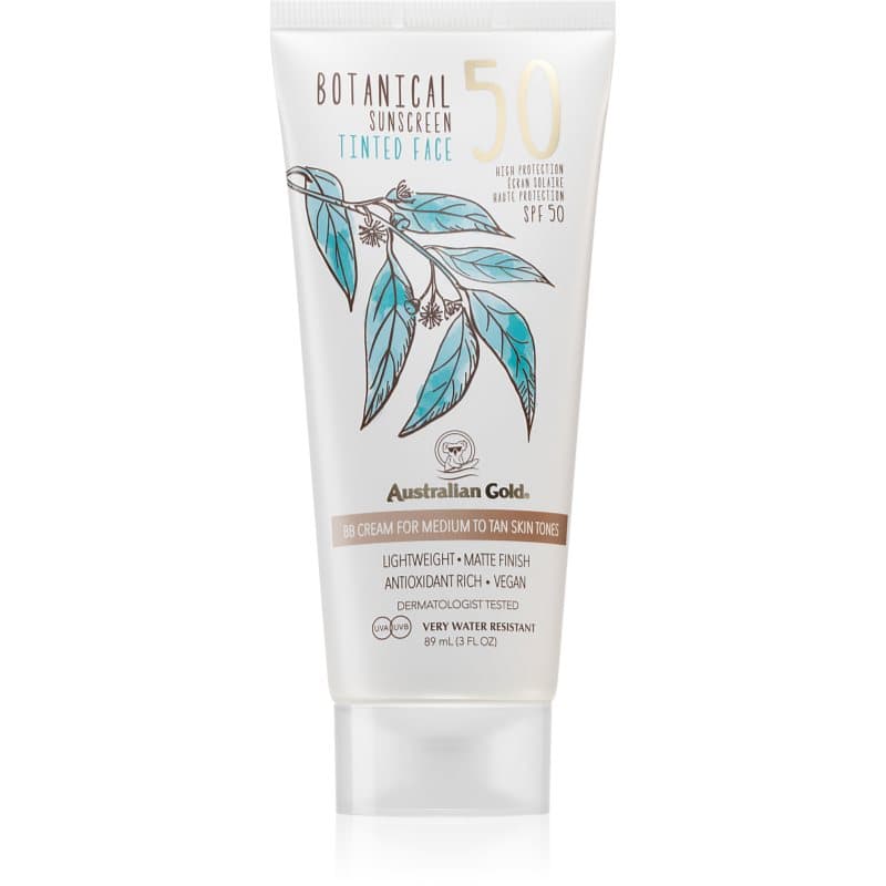 Botanical Tinted Face tonujący krem ochronny SPF 50