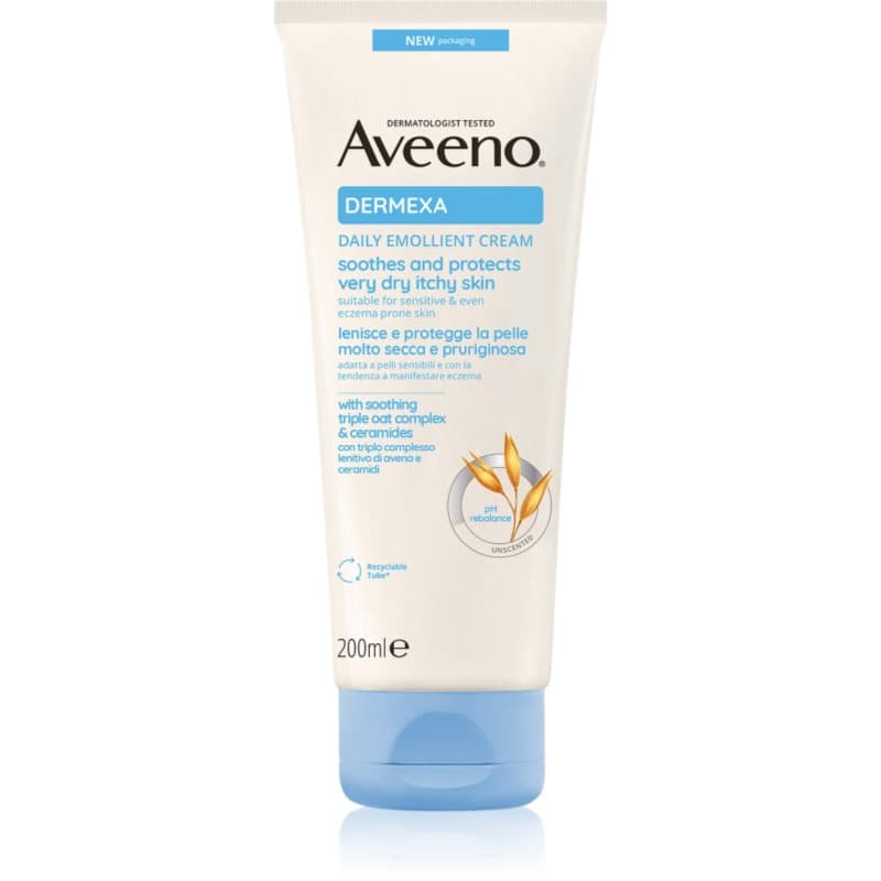 Dermexa Daily Emollient Cream krem zmiękczający do skóry suchej i podrażnionej
