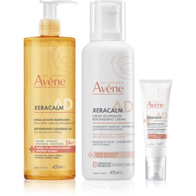 XeraCalm A.D. Lipid-Replenishing Care Set zestaw do skóry suchej i atopowej
