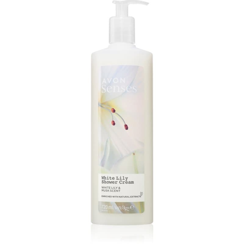 Senses White Lily & Musk pobudzający krem pod prysznic