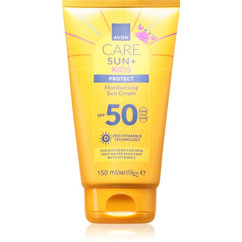 Care Sun + Kids krem nawilżający do opalania SPF 50 dla dzieci