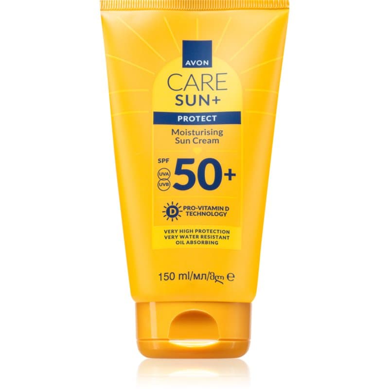Care Sun + Protect krem nawilżający do opalania SPF 50+