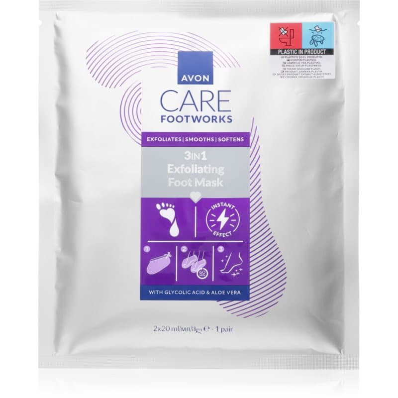 Care Footworks regeneracyjna maska do stóp i paznokci 3 w 1