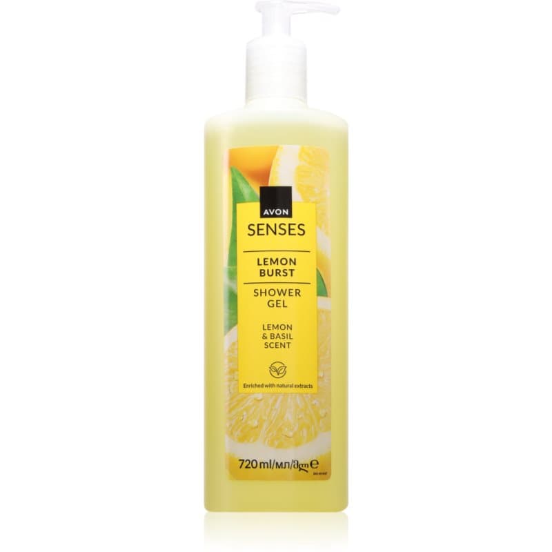Senses Lemon Burst odświeżający żel pod prysznic