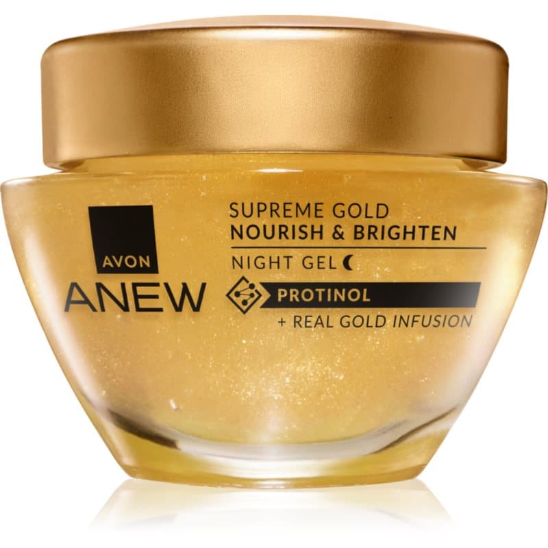 Anew Skin Renewing Gold Emulsion nawilżający krem przeciwzmarszczkowy na noc
