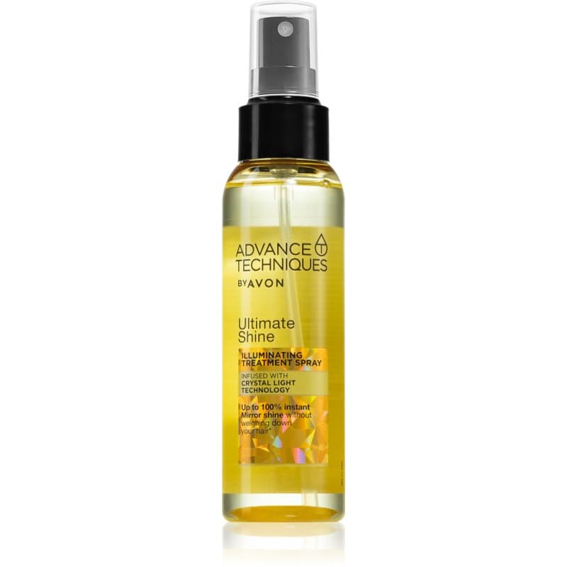 Advance Techniques Ultimate Shine spray utrwalający do nabłyszczania i zmiękczania włosów