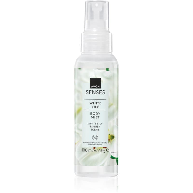Senses White Lily & Musk odświeżający spray do ciała