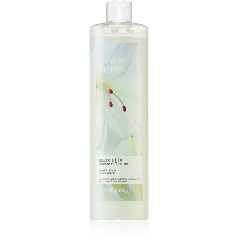 Senses White Lily & Musk pobudzający krem pod prysznic