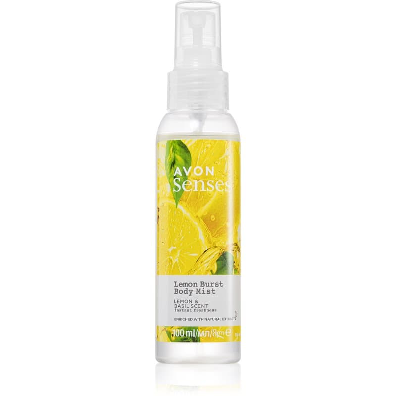Senses Lemon Burst odświeżający spray do ciała