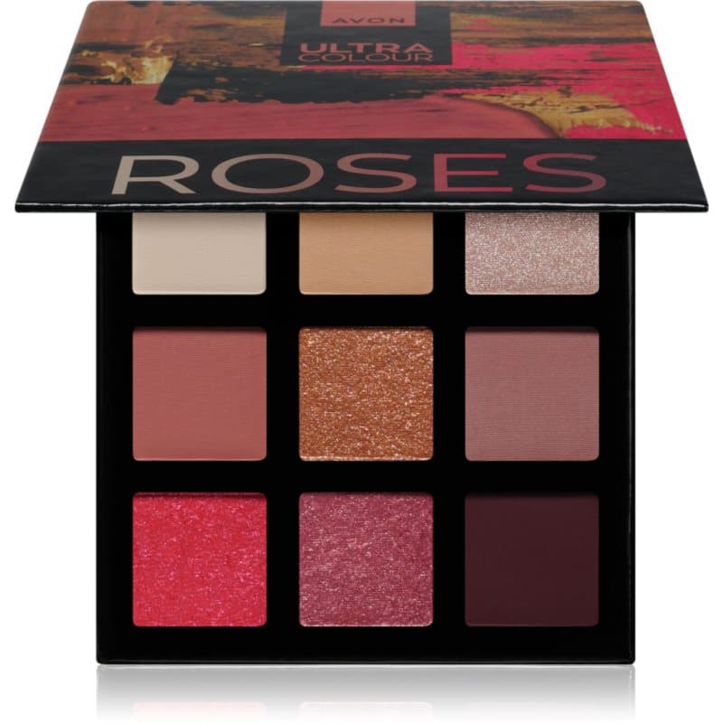 Ultra Colour paleta cieni do powiek odcień Roses