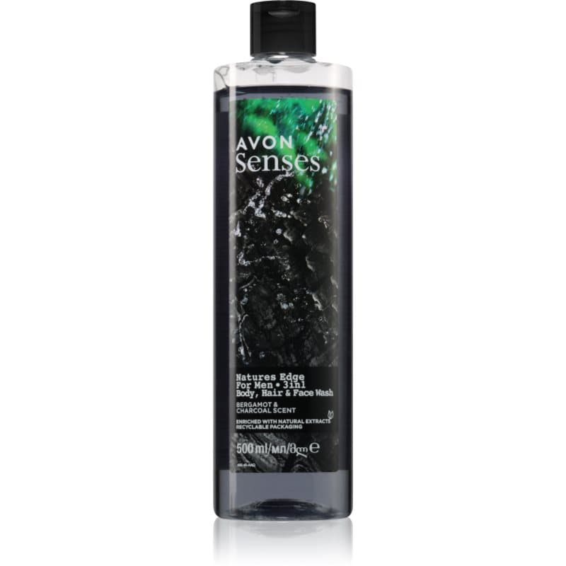 Senses Natures Edge żel pod prysznic i szampon 2w1 dla mężczyzn