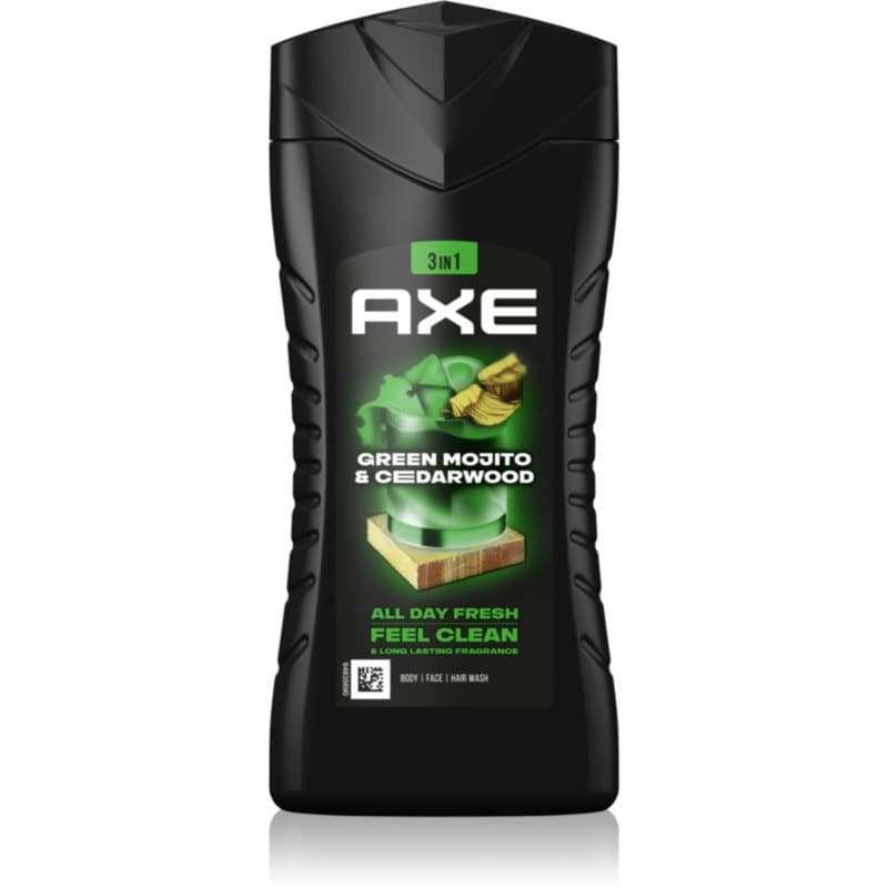 Mojito & Cedarwood żel pod prysznic do twarzy, ciała i włosów