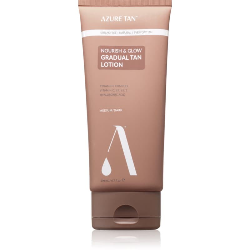 Nourish & Glow krem samoopalający do ciała odcień Medium/Dark