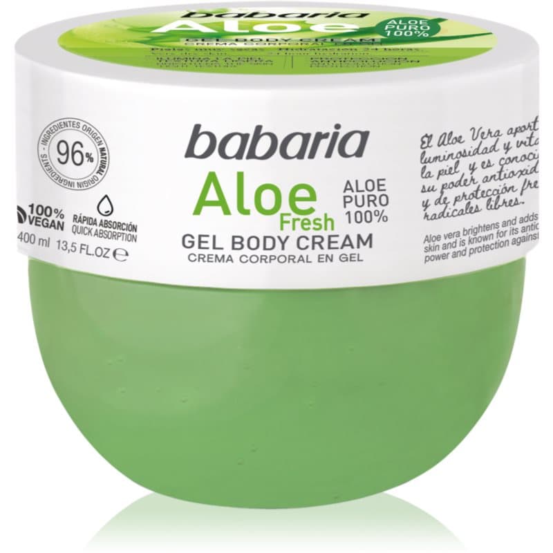 Aloe Vera nawilżający żel do ciała do wszystkich rodzajów skóry