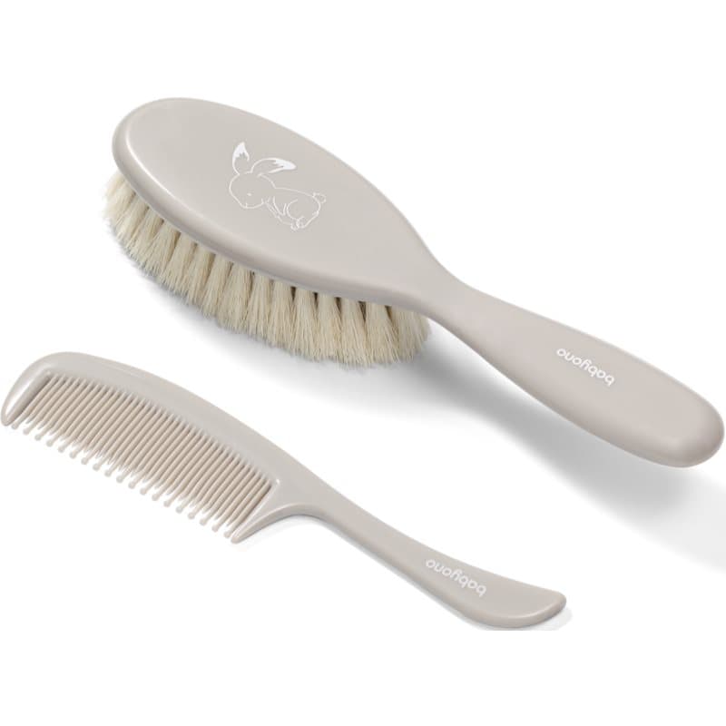 Take Care Hairbrush and Comb zestaw dla dzieci od urodzenia Gray