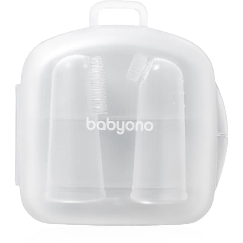Silicone Toothbrush szczoteczka do zębów na palec z futerałem 0m+