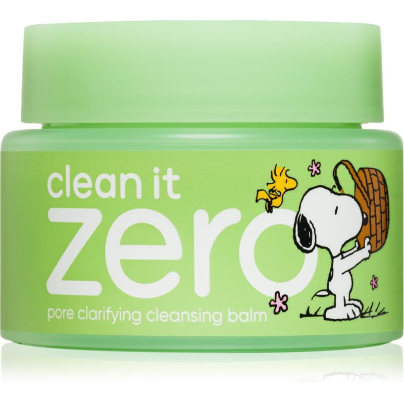 clean it zero Pore Clarifying Snoopy Edition mleczko oczyszczające do demakijażu na rozszerzone pory