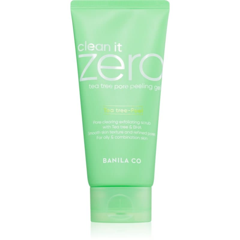 clean it zero Tea Tree Pore Peeling Gel wygładzający żel peelingujący na rozszerzone pory