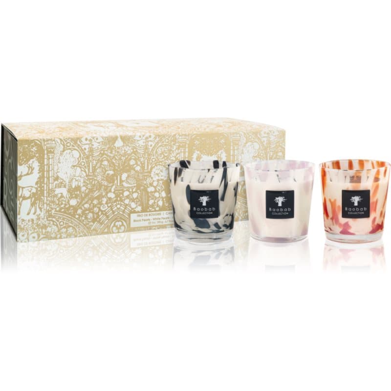 Pearls Candle Trio zestaw upominkowy