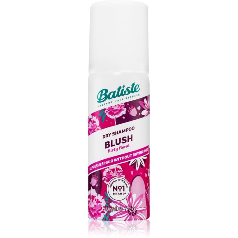 Blush Flirty Floral suchy szampon opakowanie podróżne