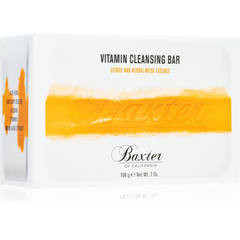 Vitamin Cleansing Bar Citrus and Herbal-Musk odżywcze mydło w płynie