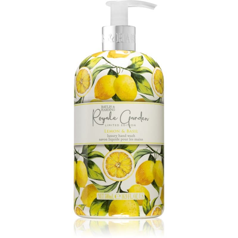 Royale Garden Lemon & Basil mydło w płynie do rąk