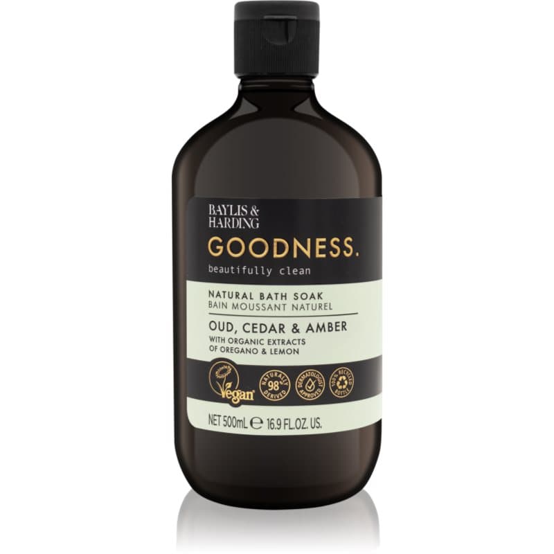 Goodness Oud, Cedar & Amber piana do kąpieli
