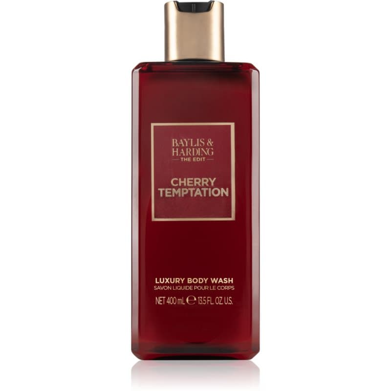 The Edit Cherry Temptation luksusowy żel pod prysznic Cherry, Jasmine & Sandalwood