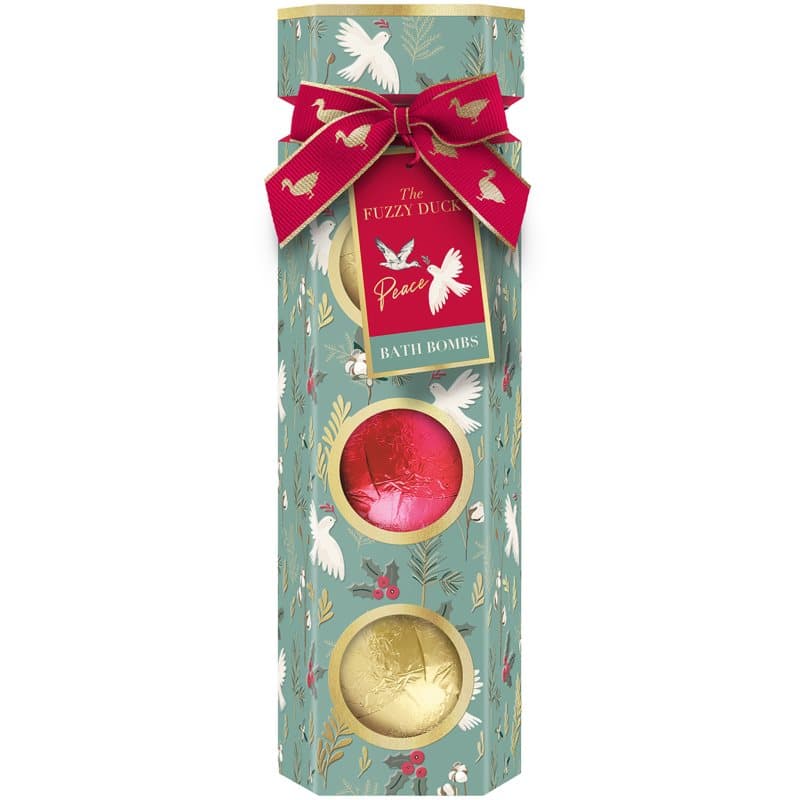 The Fuzzy Duck Winter Wonderland zestaw upominkowy do wanny