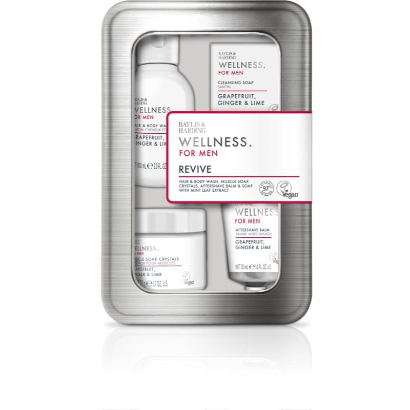 Wellness. For Men. Revive zestaw upominkowy do kąpieli dla mężczyzn