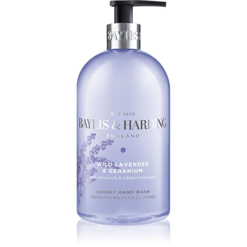 Wild Lavender & Geranium mydło w płynie do rąk o działaniu nawilżającym