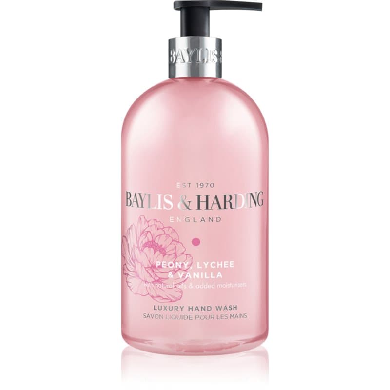 Peony, Lychee & Vanilla mydło w płynie do rąk o działaniu nawilżającym