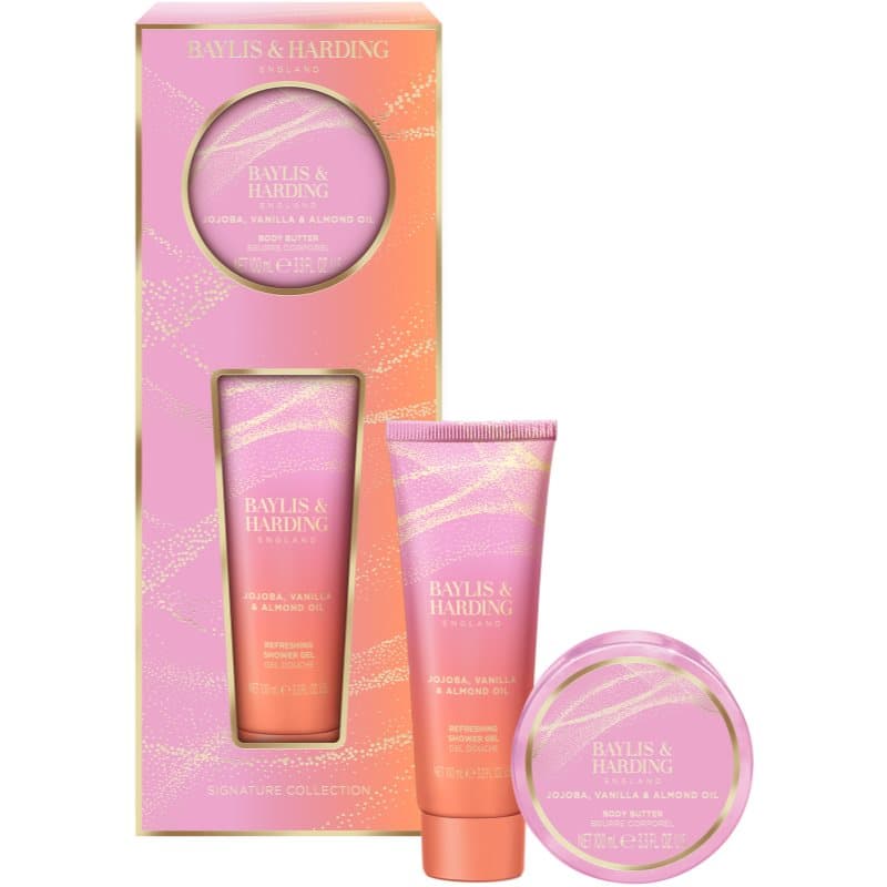 Jojoba, Vanilla & Almond Oil zestaw upominkowy do ciała