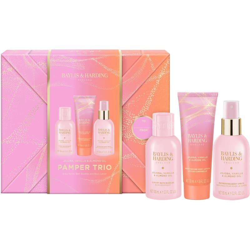 Jojoba, Vanilla & Almond Oil zestaw upominkowy do ciała